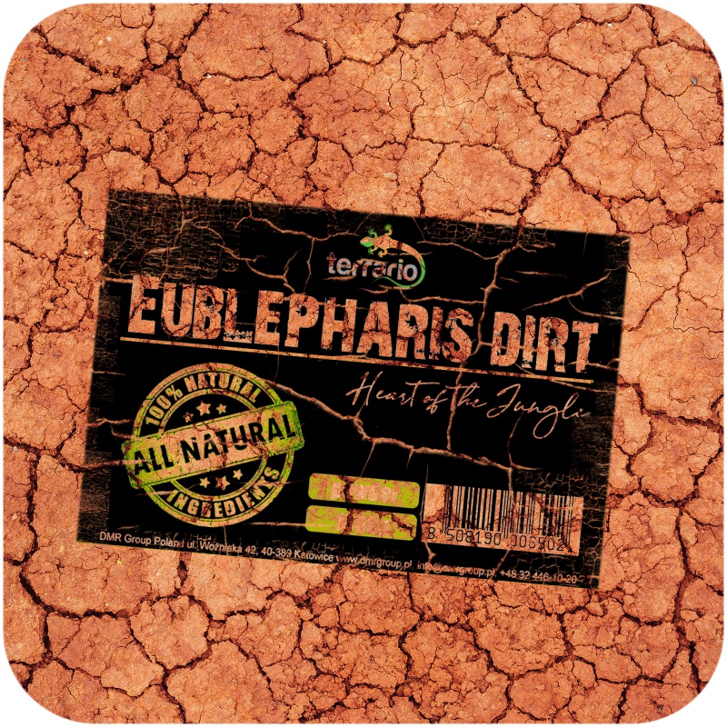 Terrario Eublepharis Dirt 1kg for Geckos